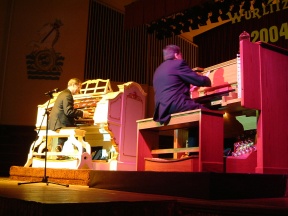 Lyn and Carlo in duet
